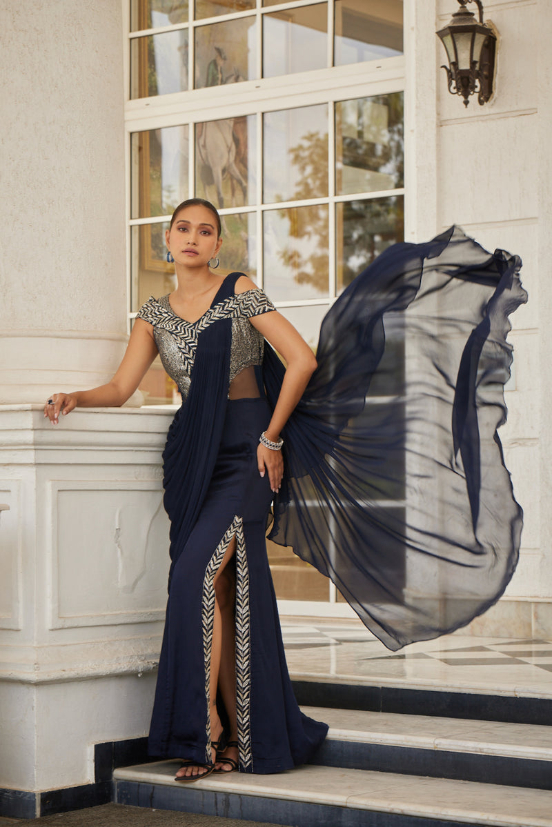 shayna silk dress Shayna Irik